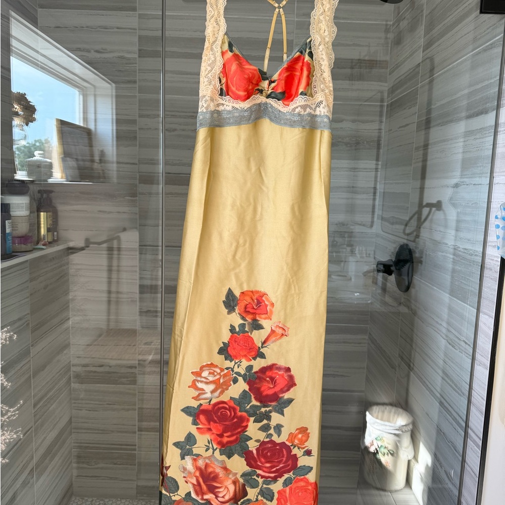 NWT Free People Just Dreamy Maxi Slip - Sz L